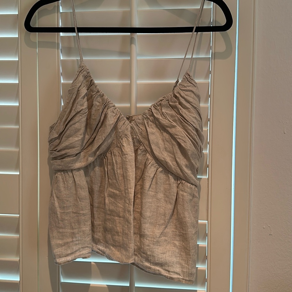 Jcrew linen top